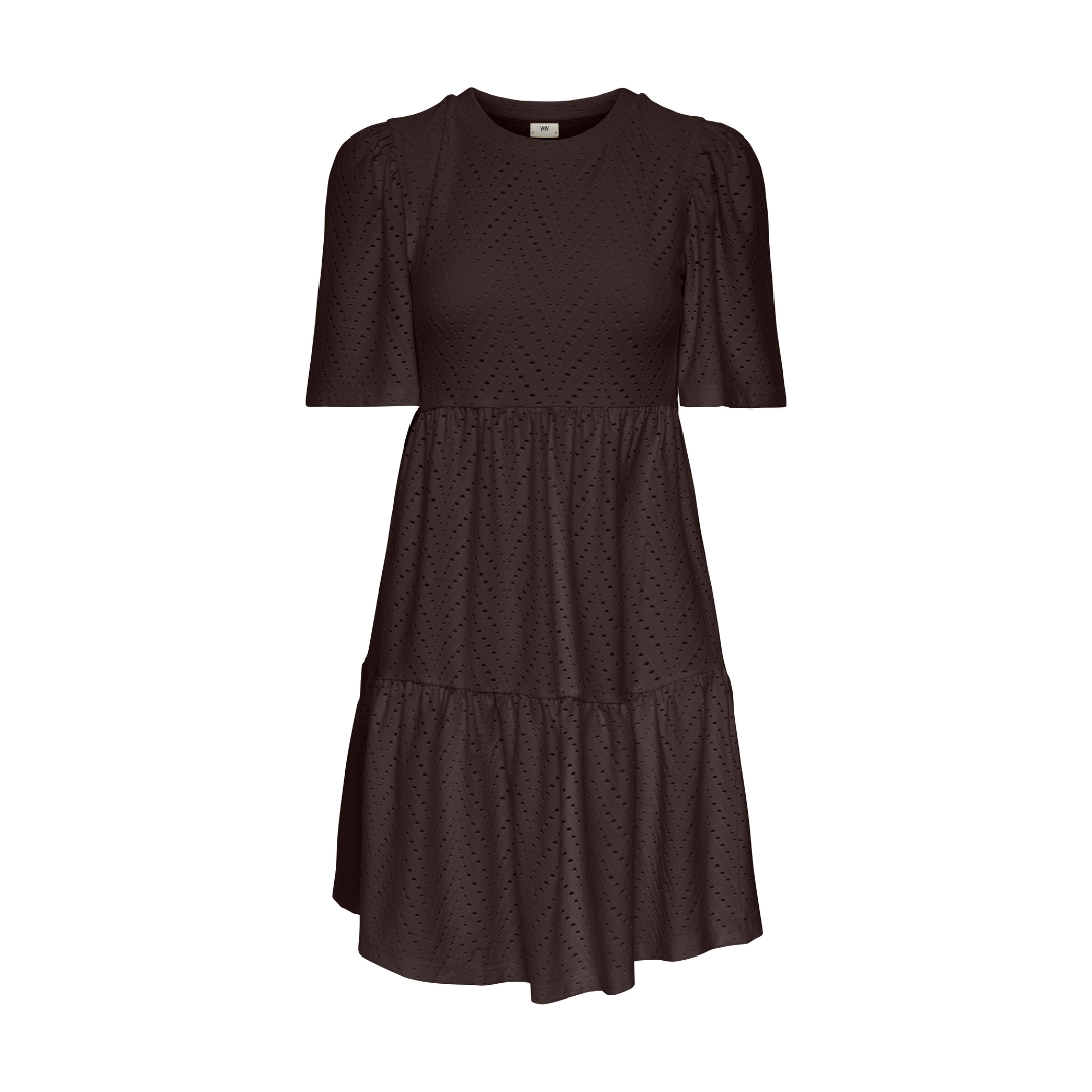 Carla Dress - Chocolate Brown