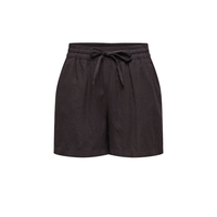 Say Linen Shorts - Chocolate Torte