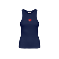 Tulle Pearl Top -  Medieval Blue