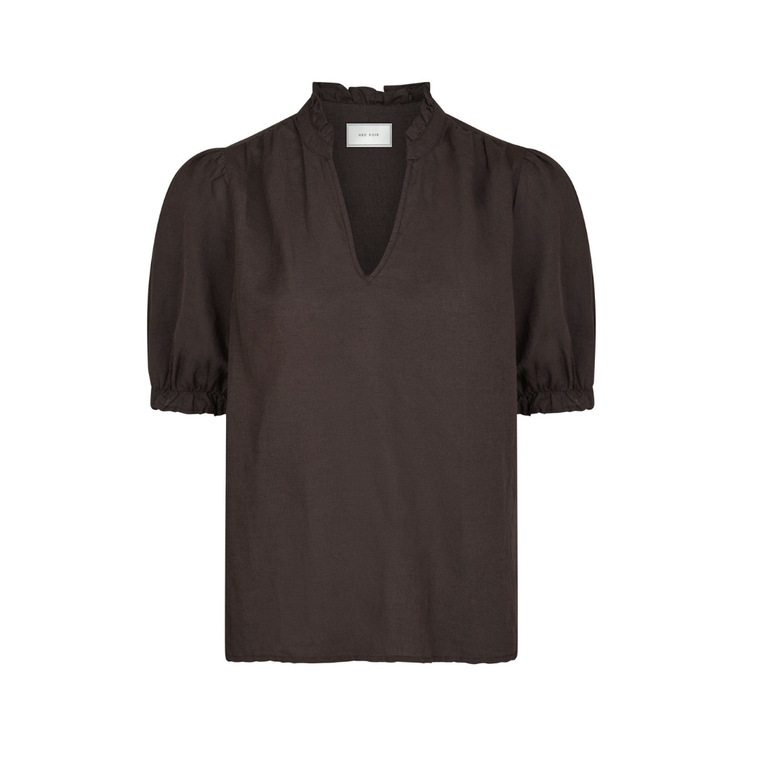 Odesa Blouse - Dark Brown