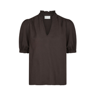 Odesa Blouse - Dark Brown