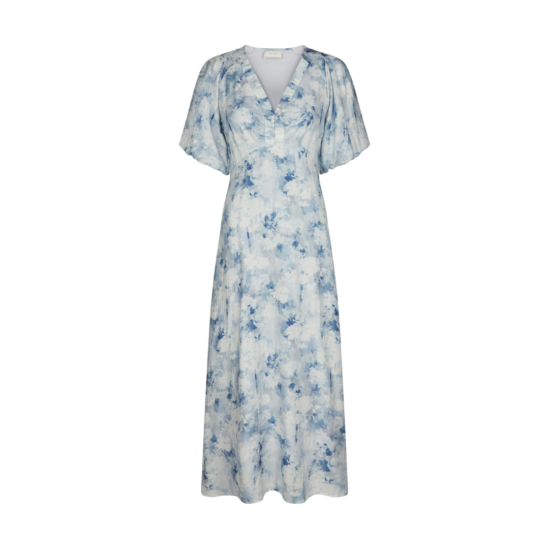 Illana Dress - Fushion Blue
