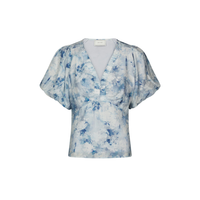 Irina Blouse - Fushion Blue