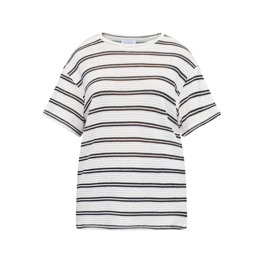 Veda Top - Cream Stripe