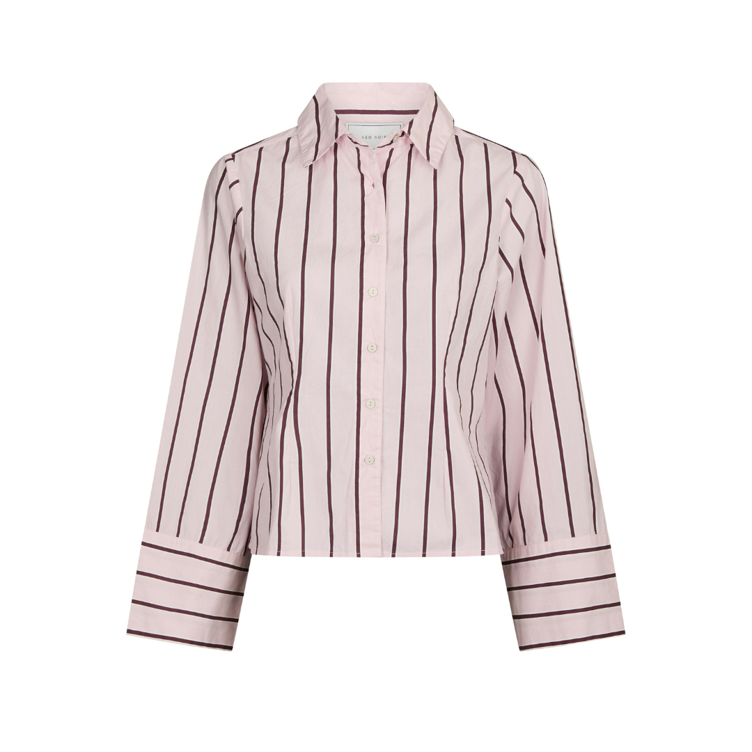 Rosa Stripe Shirt - L. Pink