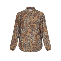 Ebbey Shirt - Brown Paisley