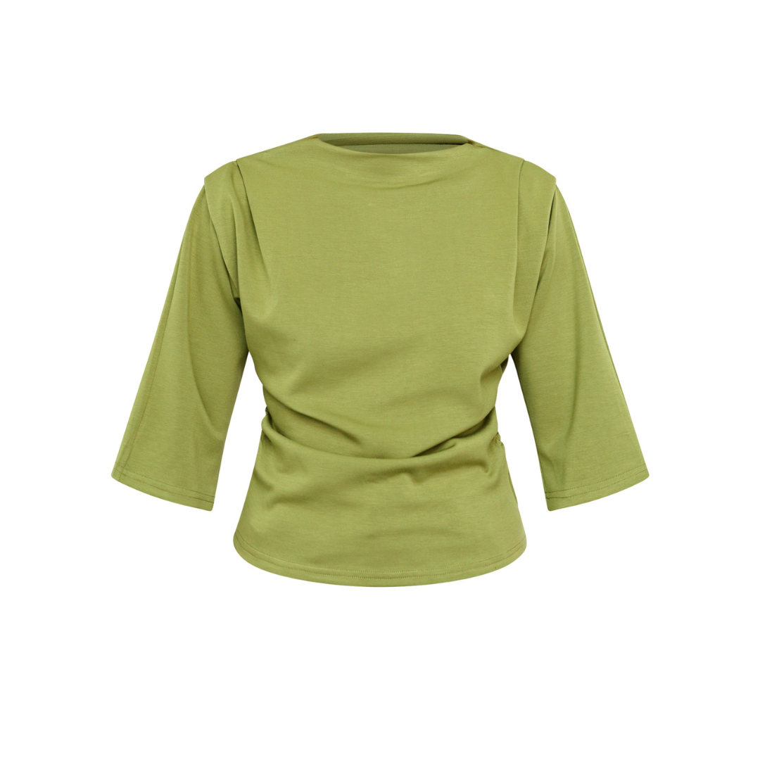 Vedo Top - Green Olive