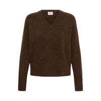 Niel V-Neck Knit - Carafe