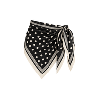 Dottie Scarf - Black/Cream
