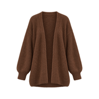 Alba Soft Cardigan - Brown