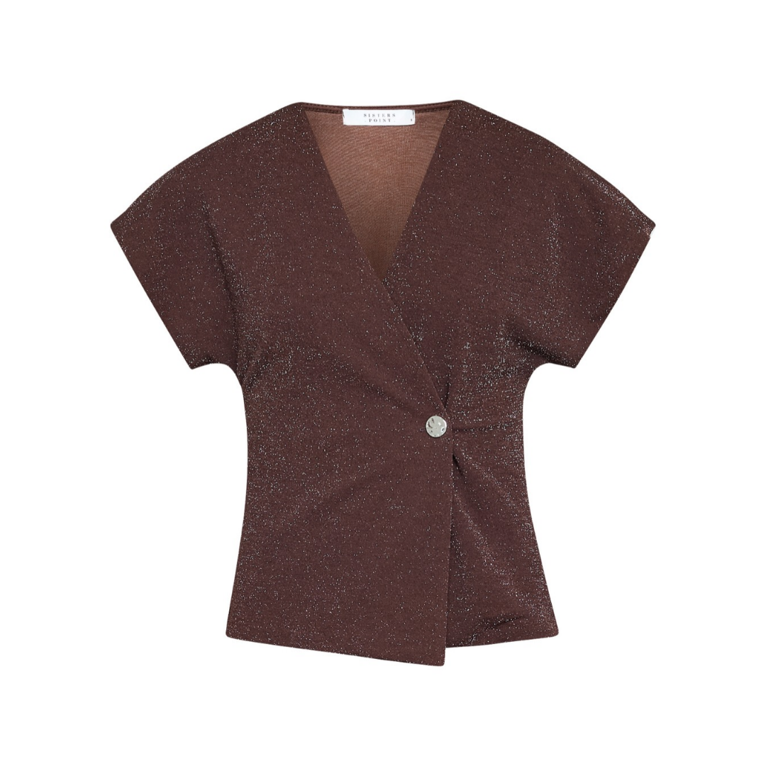 Gevela Vest - Chocolate/Silver