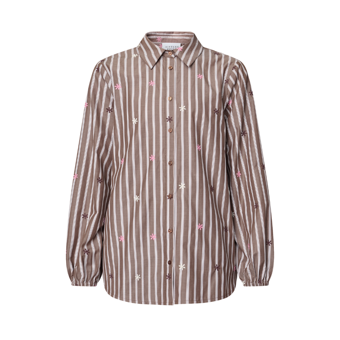 Istea Shirt - Brown Stripes