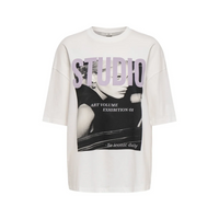 Pisa Oversize T-shirt -  Cloud Dancer