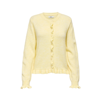 Letty Frill Cardigan - Yellow