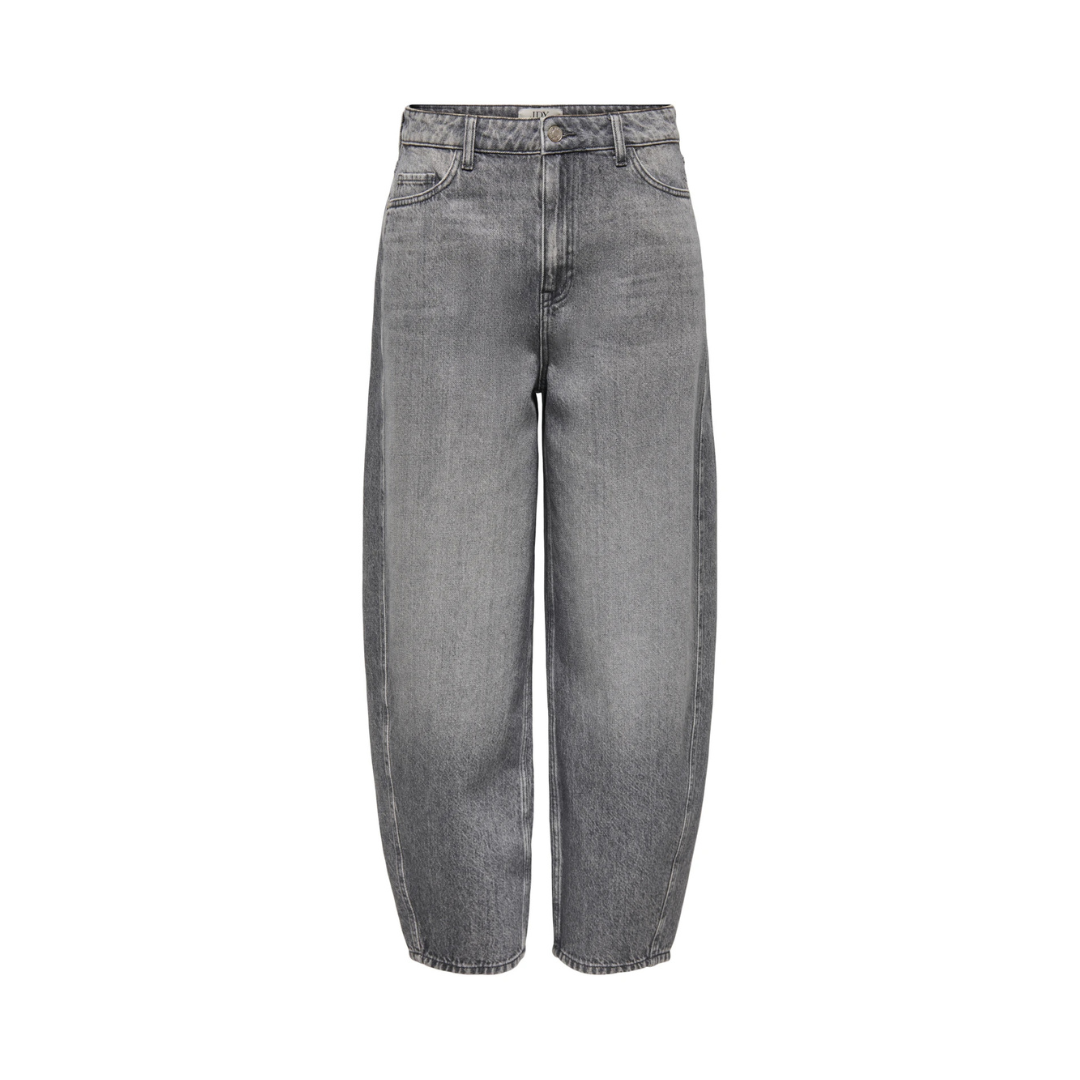 Susie Barrel Jeans - L. Grey