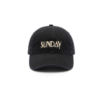 Sunday Cap - Black