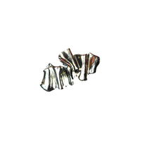 Wave Brooch - Steel