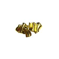 Wave Brooch - Gold