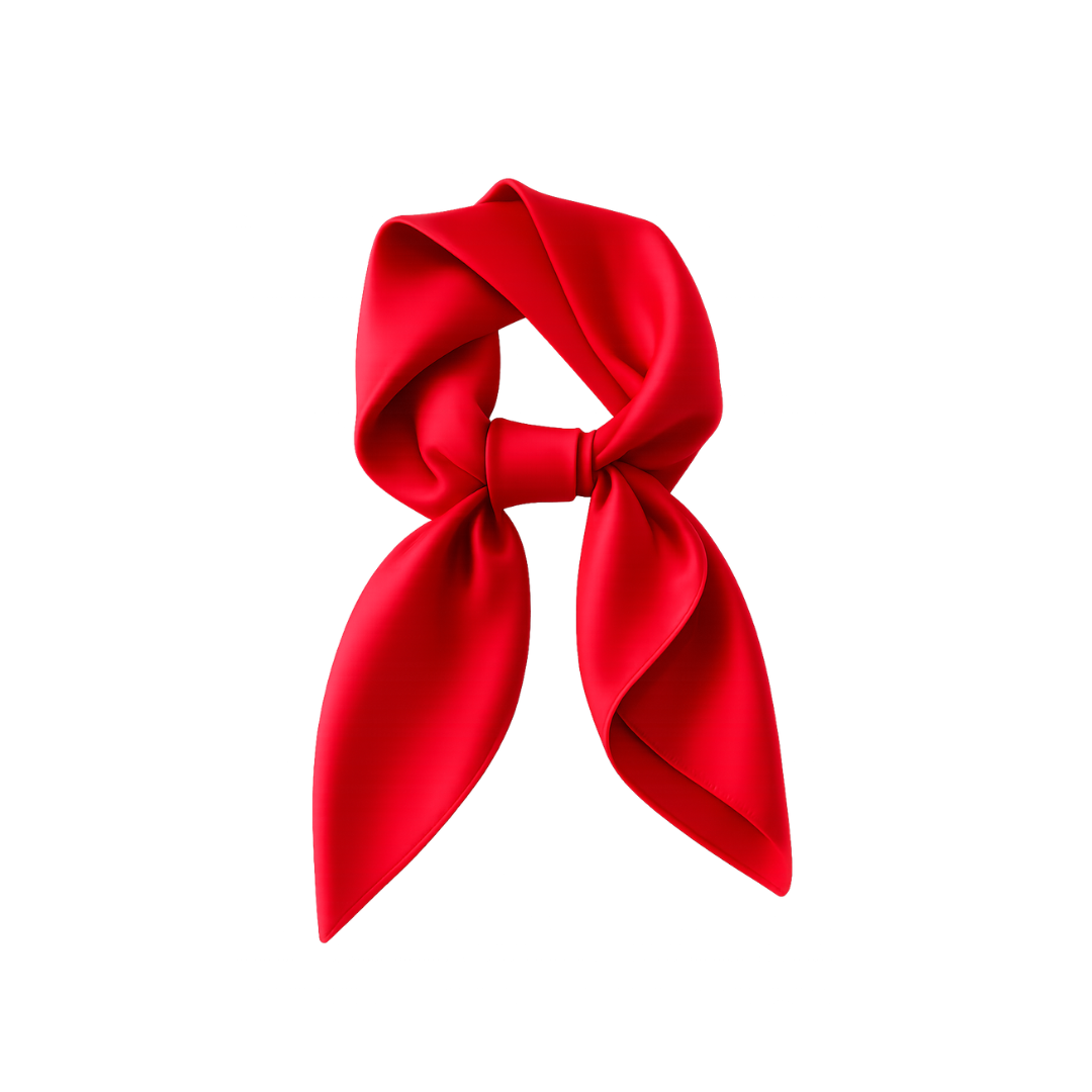 Solid Scarf - Fresh Red