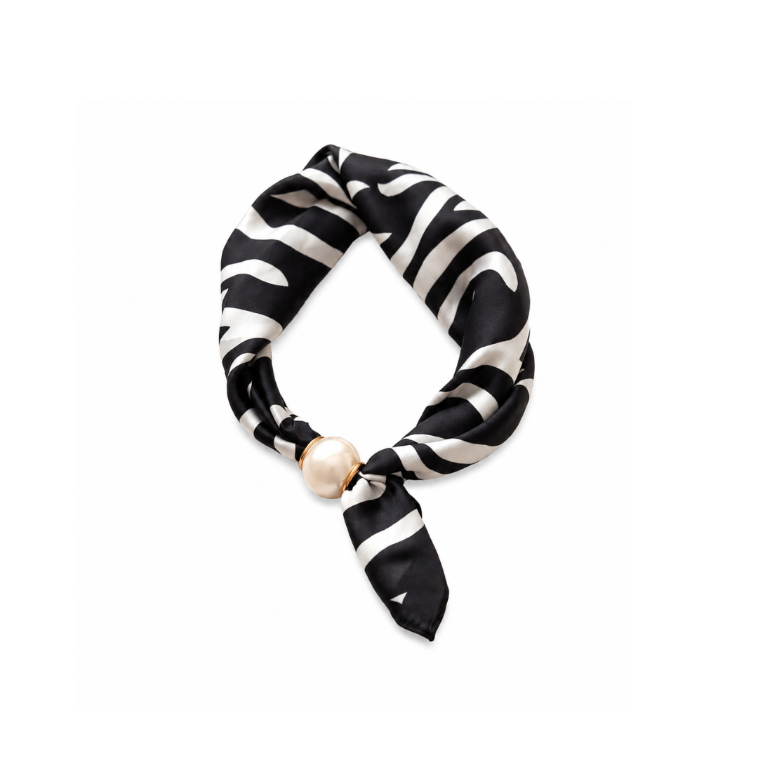 Magnetic Scarf - Zebra