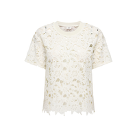 Vanya Lace Top - Cloud Dancer