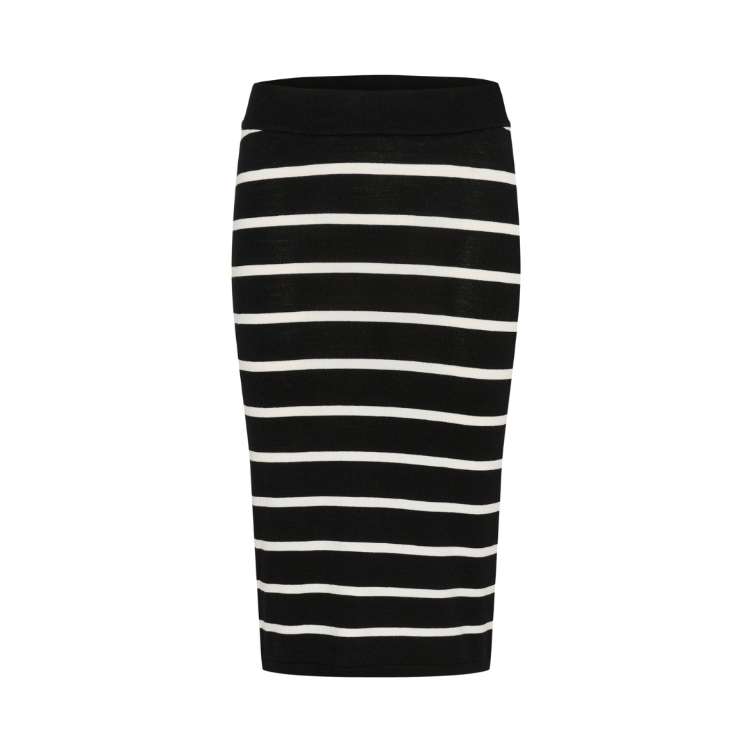 Lizza Skirt - Black/Chalk