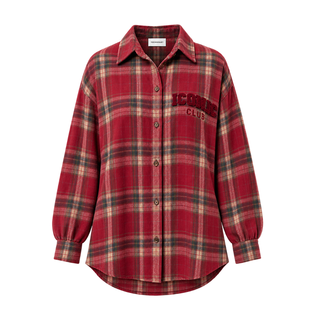 Iconic Shirt - Red Checked