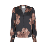 Massima Blouse - Midnight Orchid