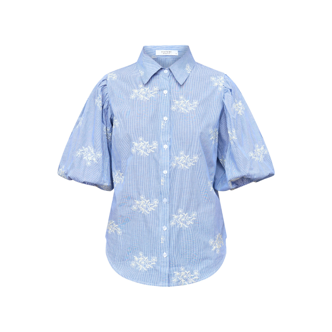 Ella Shirt - Blue Stripe