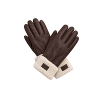 Alessia Gloves – Dark Brown