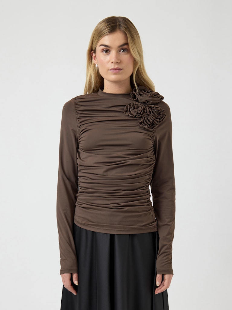 Dona LS Top - Chocolate