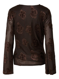 Seraphine Top - Chocolate Brown