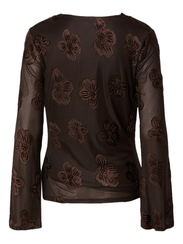 Seraphine Top - Chocolate Brown