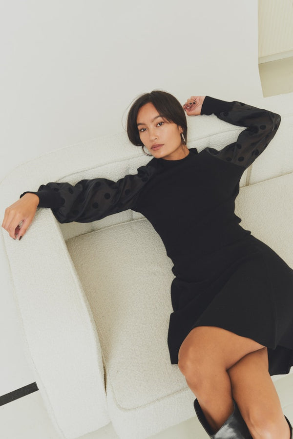 Dotme Knit - Black