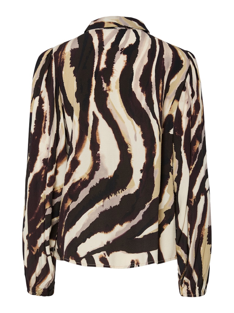 Asina Shirt - Brown/Graphic