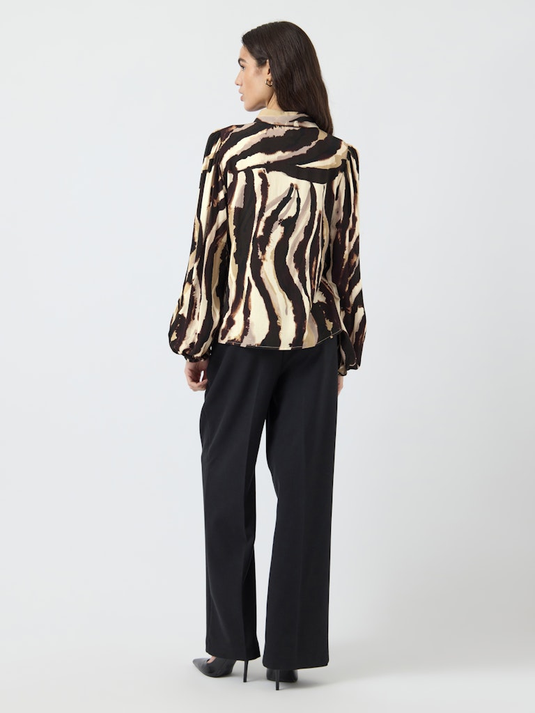 Asina Shirt - Brown/Graphic