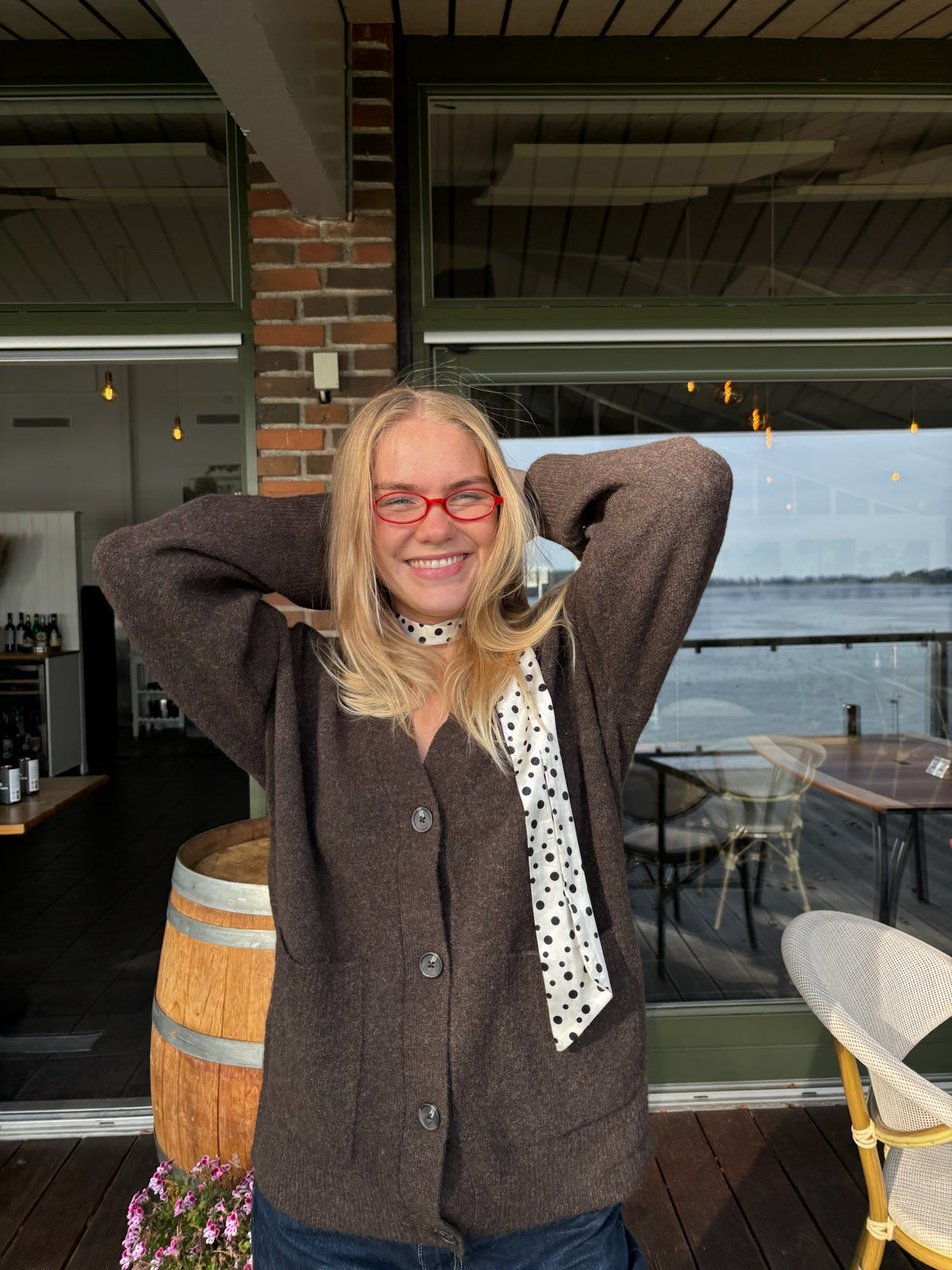 Zana Cardigan - Brown