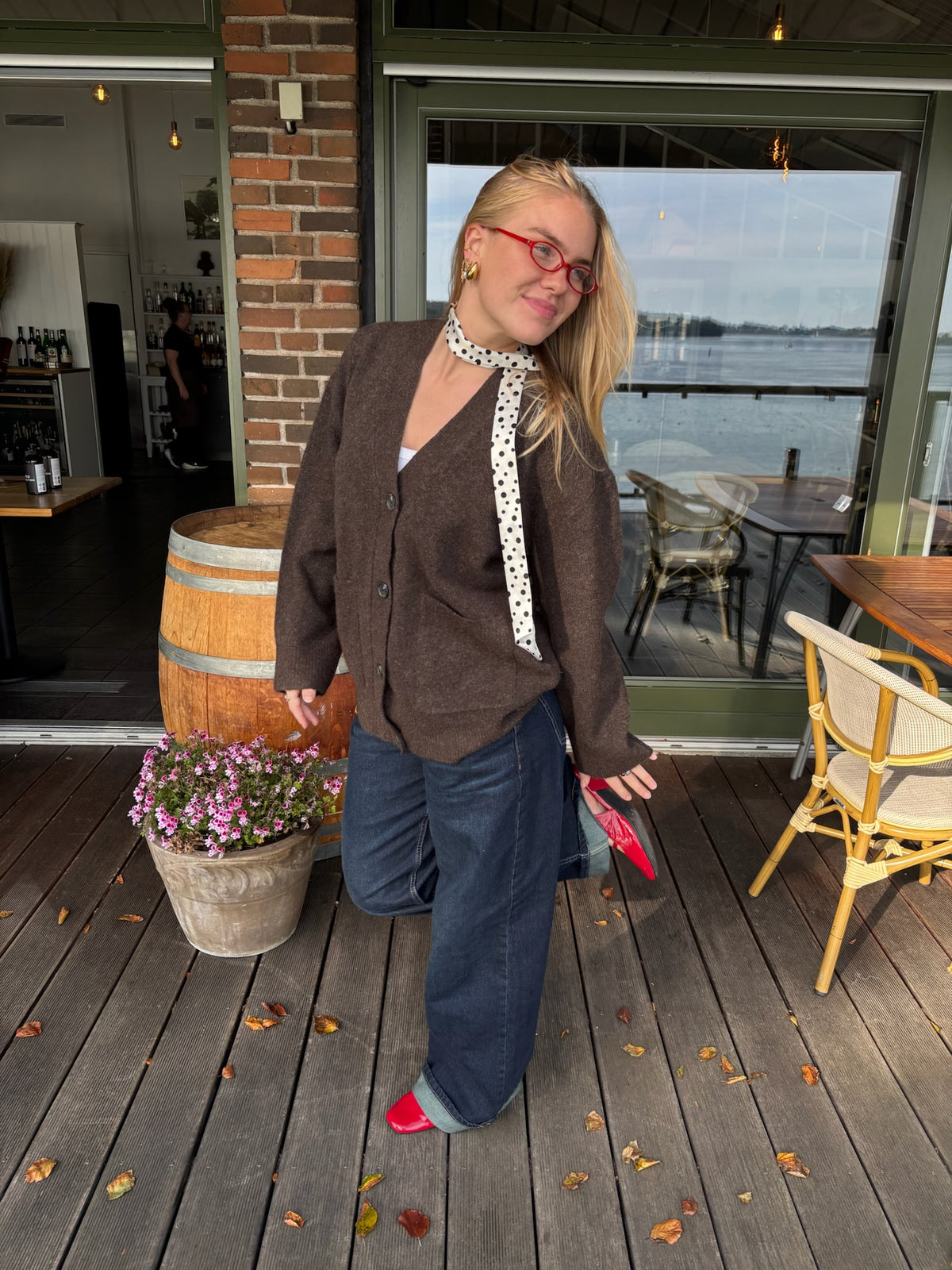 Zana Cardigan - Brown