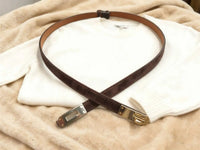 Joy Leather Belt - Choclate