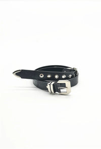 Double Belt - Grey/SIlver