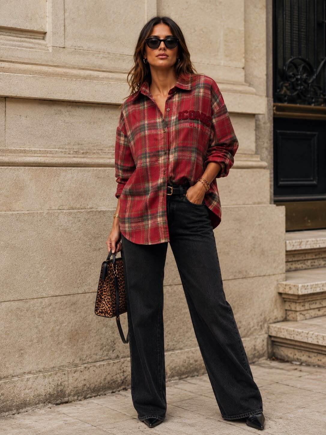 Iconic Shirt - Red Checked