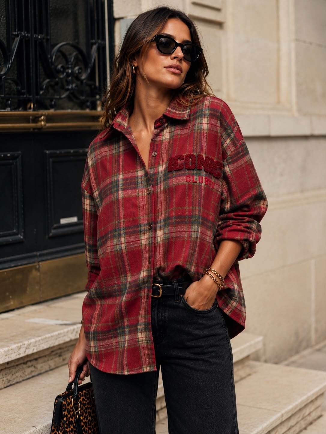 Iconic Shirt - Red Checked