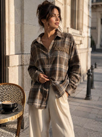 Iconic Shirt - Brown Checked