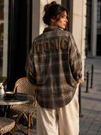 Iconic Shirt - Brown Checked