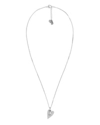 Heart To Heart Necklace - Steel