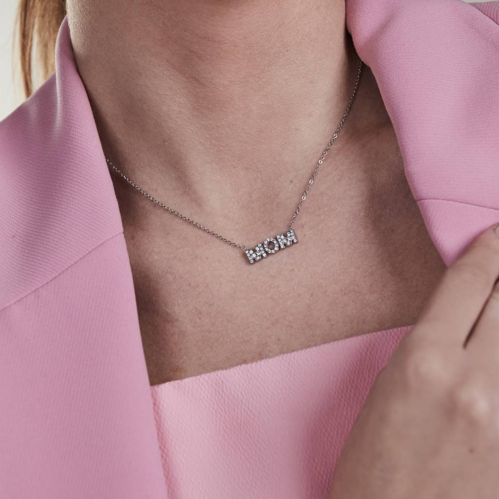Necklace MOM - Steel