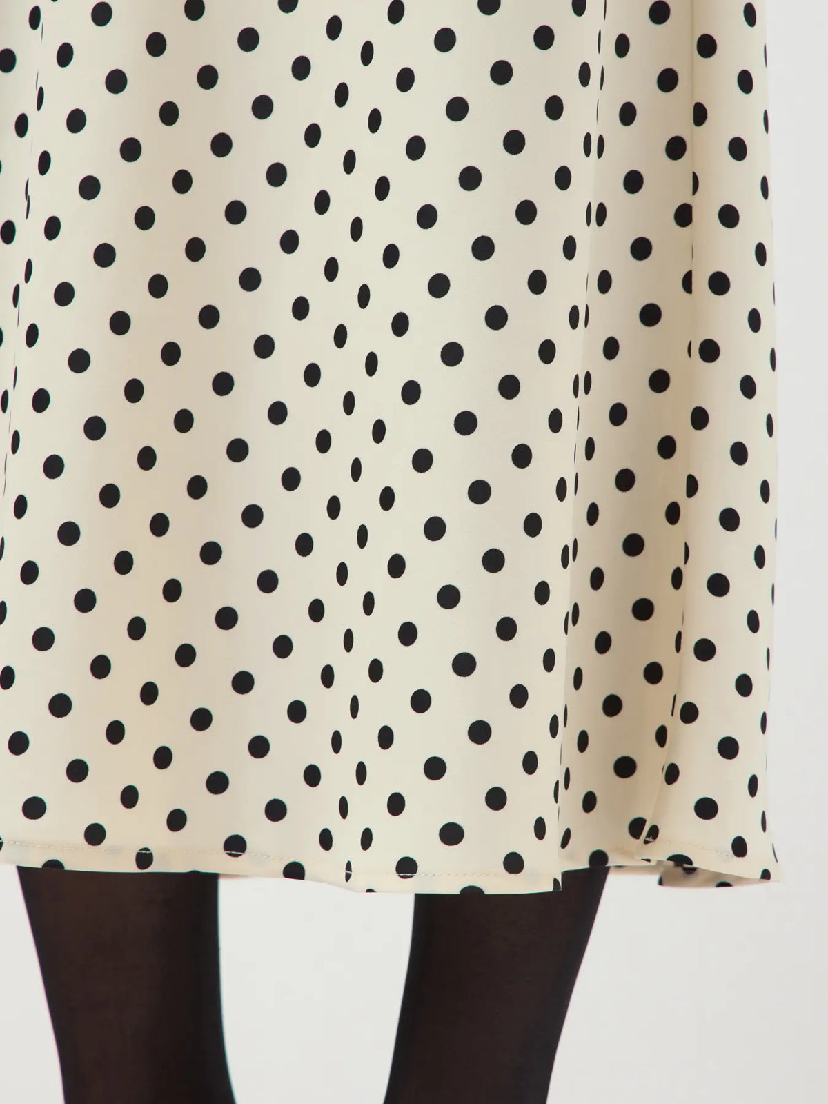 Pella Midi Skirt - Birch/Dots