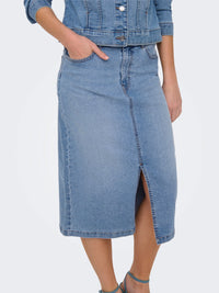 Moon Denim Skirt