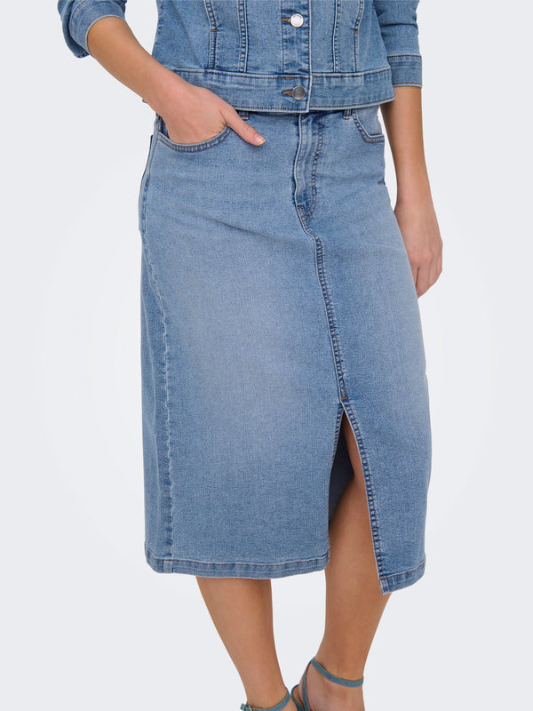 Moon Denim Skirt