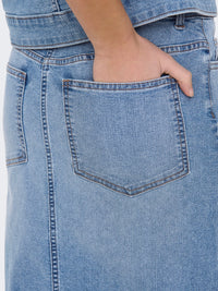 Moon Denim Skirt